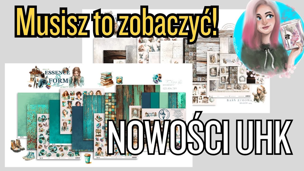 Ta kolorystyka mnie urzekła! Świąteczna kolekcja i niebiesko-brązowe cudo od UHK Gallery.