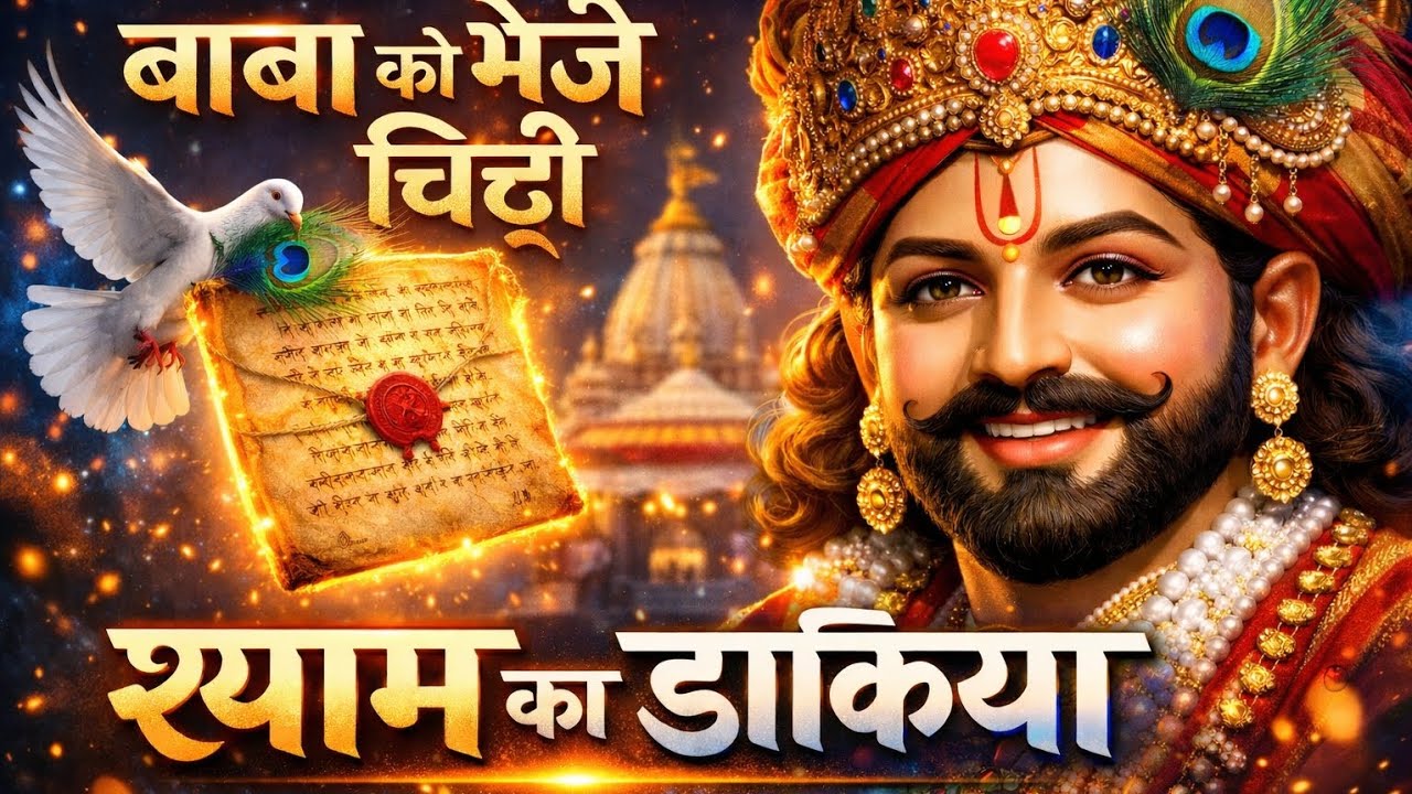 बाबा को भेजी मन की चिट्ठी | श्याम का डाकिया इस भजन को सुनकर बाबा तुरंत जवाब देंगे | Shyam Ka Daakiya