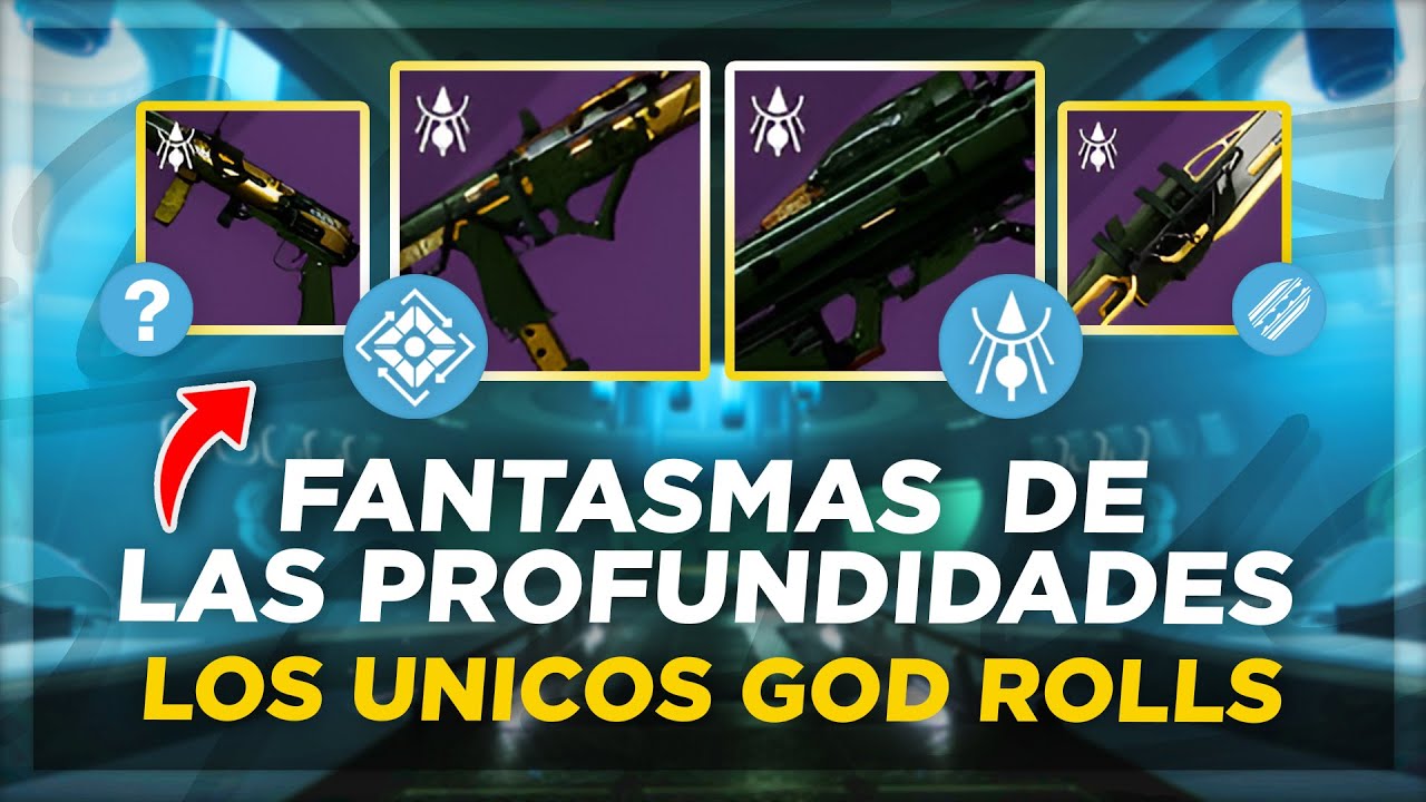 Destiny 2 - Estos son los God Rolls de Fantasmas de las Profundidades