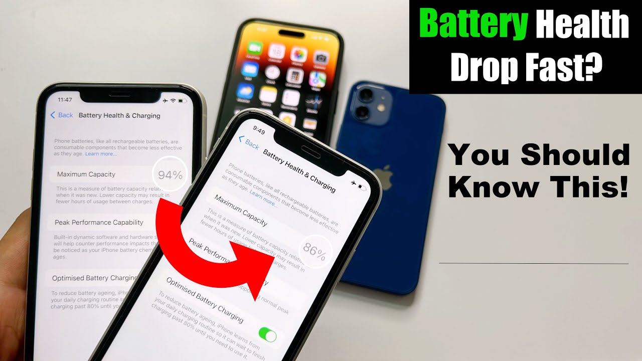 Main Reason For iPhone Battery Health Drop? Maintain iPhone Battery Health in 2023 (HINDI)