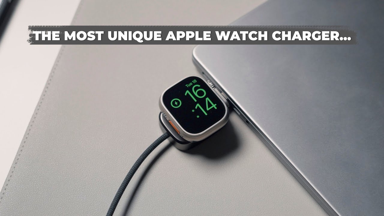 Nomad Universal Cable for Apple Watch - A USB-C Cable with a Built-In Watch Charger!