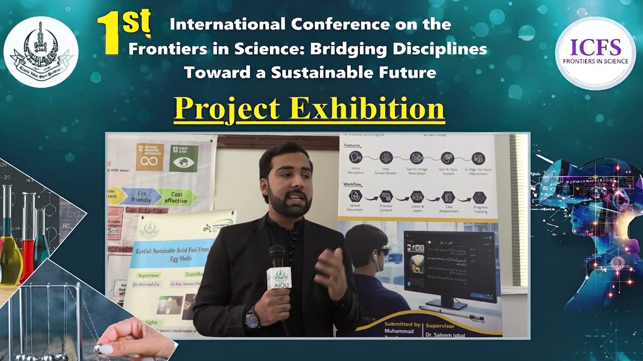 1st international conference | Final year Physics Project | Chasmi tasawoor