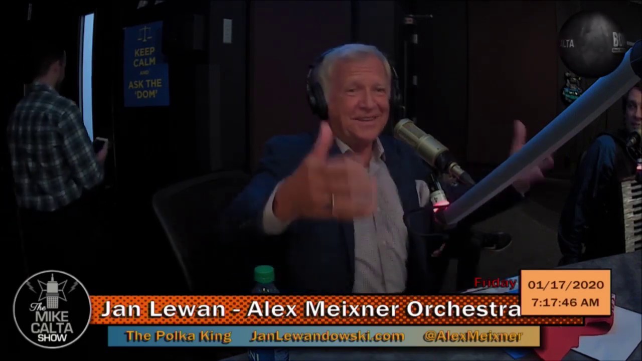 #TheMikeCaltaShow Jan Lewan is The POLKA KING