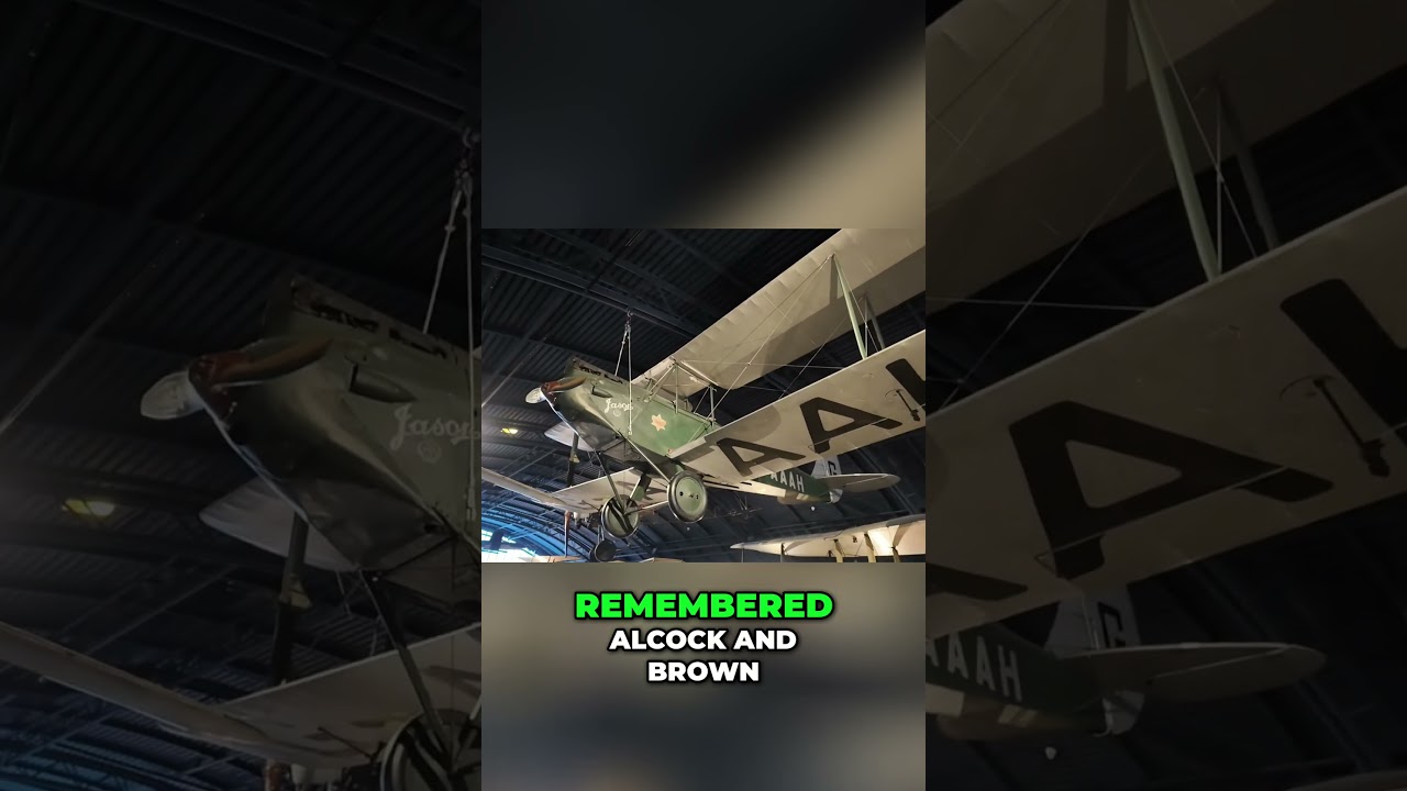 Alcock and Brown's Forgotten Flight That Changed History #avgeek #aviation