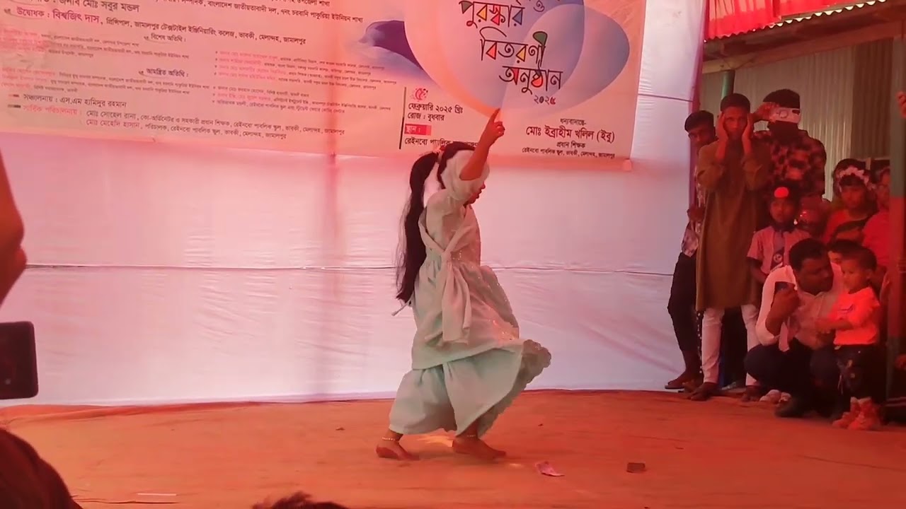 রেইনবো পাবলিক স্কুল ভাবকি বাজার মেলান্দহ জামালপুর সাংস্কৃতিক অনুষ্ঠান 2025।