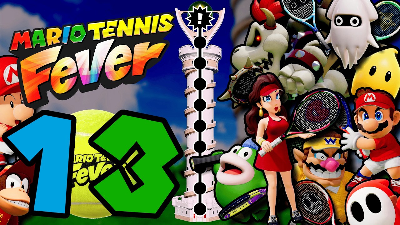 Mario Tennis Fever #13: Wir schreiten im Fortgeschrittenenturm voran
