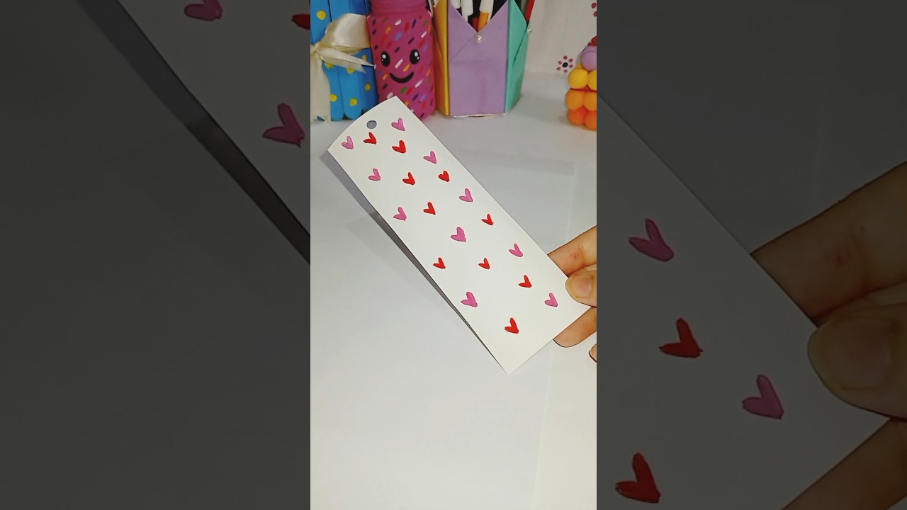 DIY cute bookmark #diy #art #craft #handmade #youtube #youtubeshorts #shorts