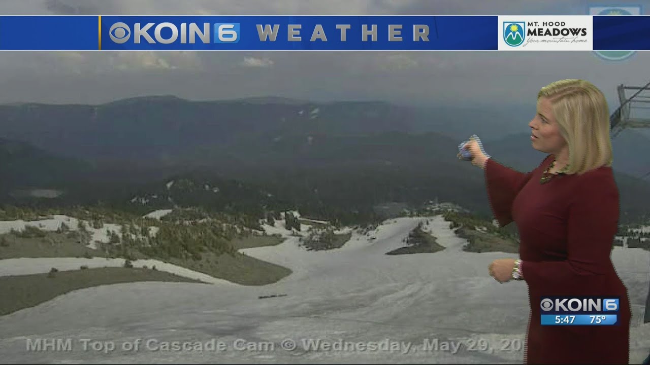 5 p.m. Wednesday evening forecast KOIN 6 News May 29, 2019