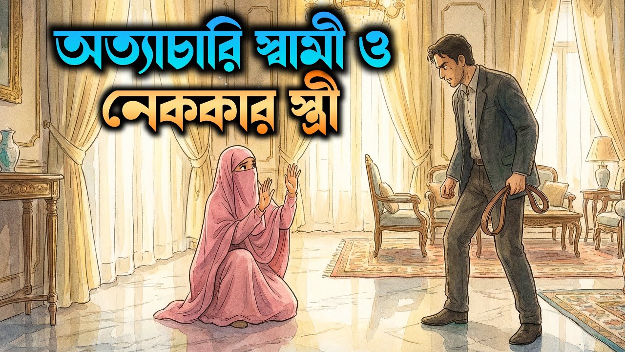 অত্যাচারি স্বামী ও নেককার স্ত্রী | ধর্য্যের ফল পেলো মরিয়ম | Islamic story | islamic video