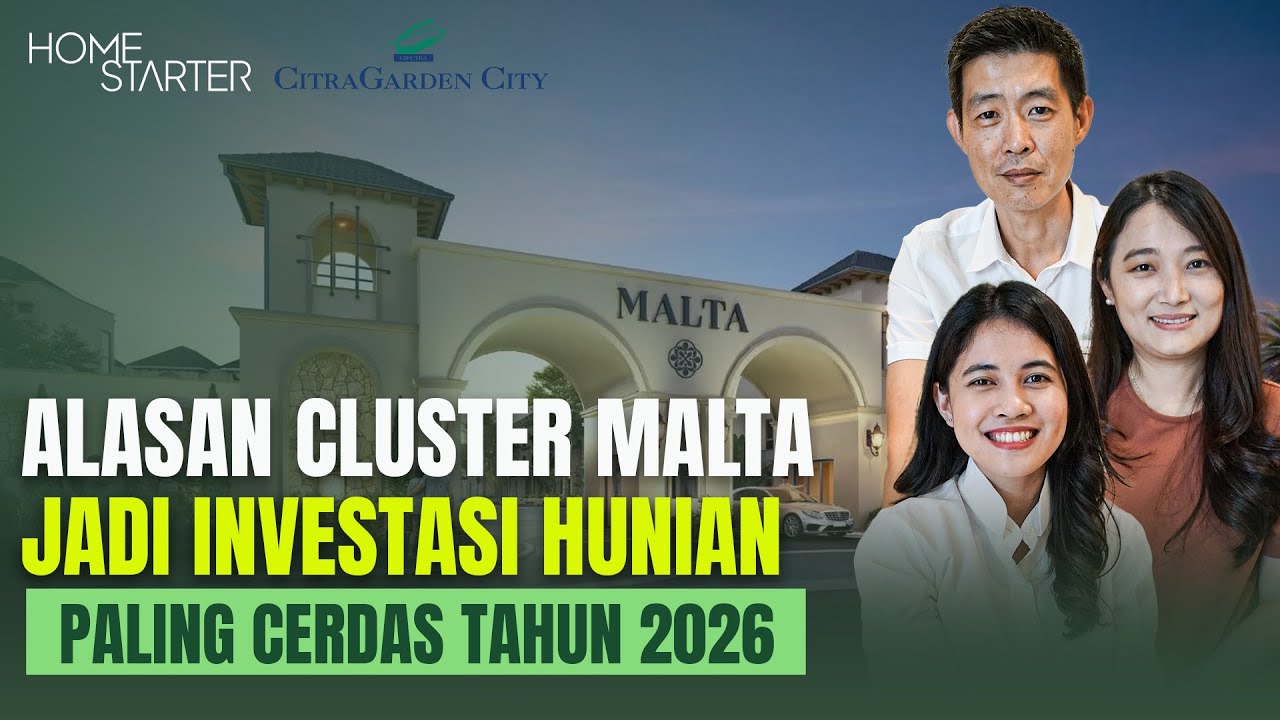 Bukan Sekadar Rumah: Artistik & Kualitas di Balik Cluster Malta Citra Garden City
