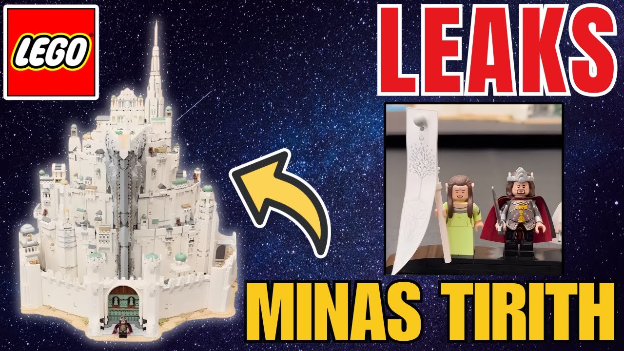 ICH ZEIGE EUCH ALLE BILDER VON MINAS TIRITH (mit 10 Minifiguren)