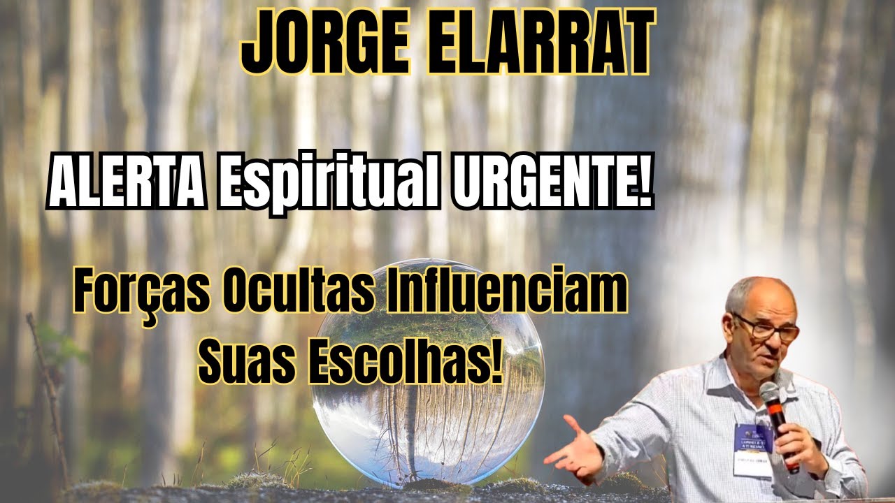 VOCÊ ESTÁ SENDO GUIADO! – MAS POR QUEM? – PALESTRA COM JORGE ELARRAT.
