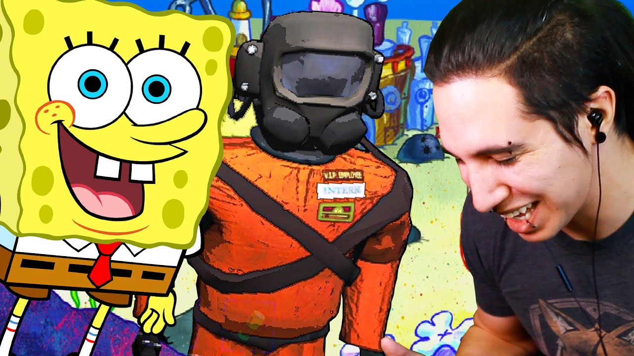 Blowing Up Bikini Bottom In Lethal Company - Spongebob And Facility Meltdown Mod