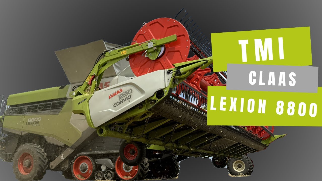 Огляд комбайну CLAAS LEXION 8800! Перший в Україні.