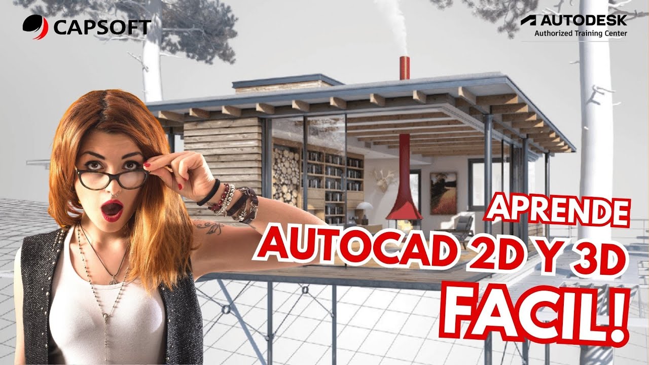 📐 Curso de AutoCAD 2D y 3D desde cero!