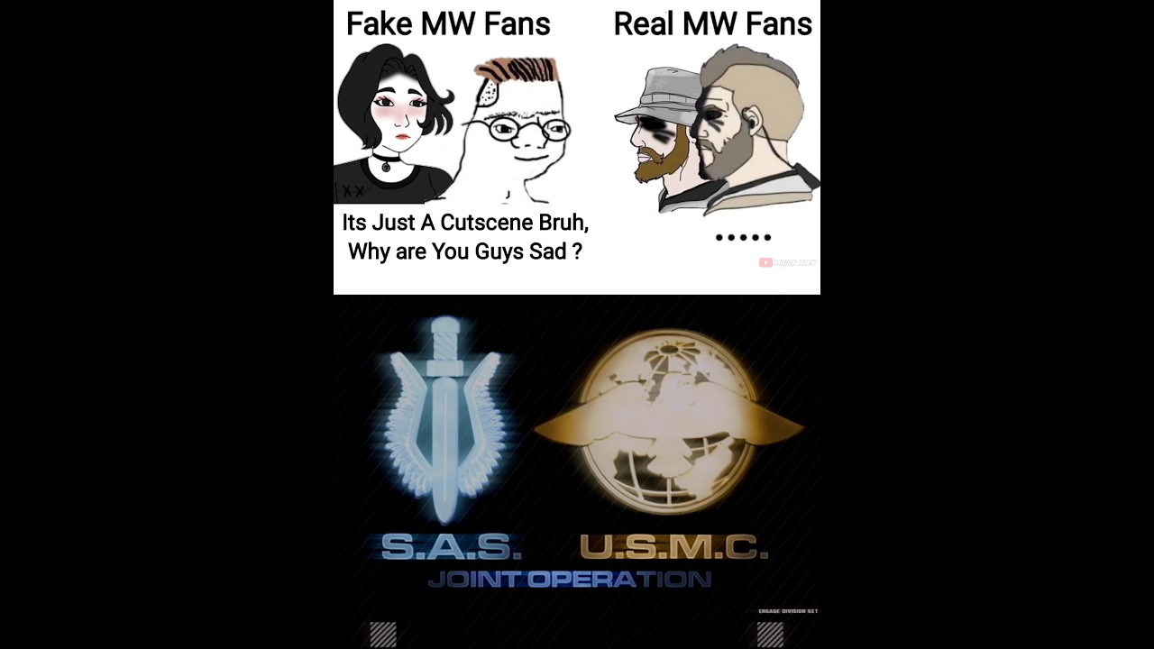it's just a Cutscene from COD4...