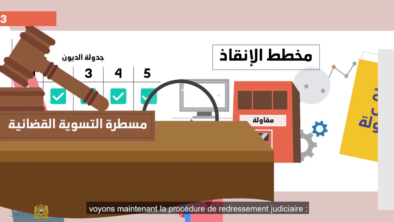 مساطر صعوبة المقاولة القانون 73.17 بنسخ وتعويض الكتاب الخامس المتعلق بمدونة التجارة