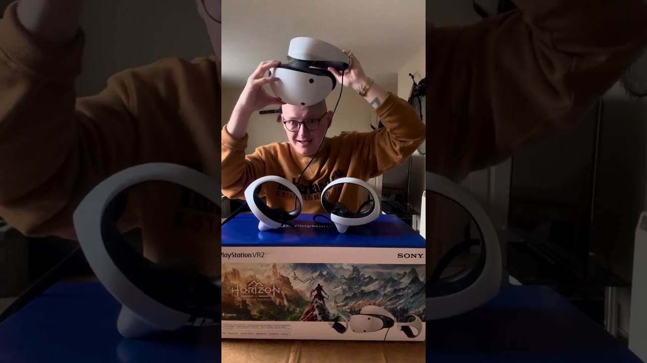 PlayStation VR2 Как правильно одевать Шлем | Сони Виар 2 Будущее уже рядом #vr2 #обзор  #ps5