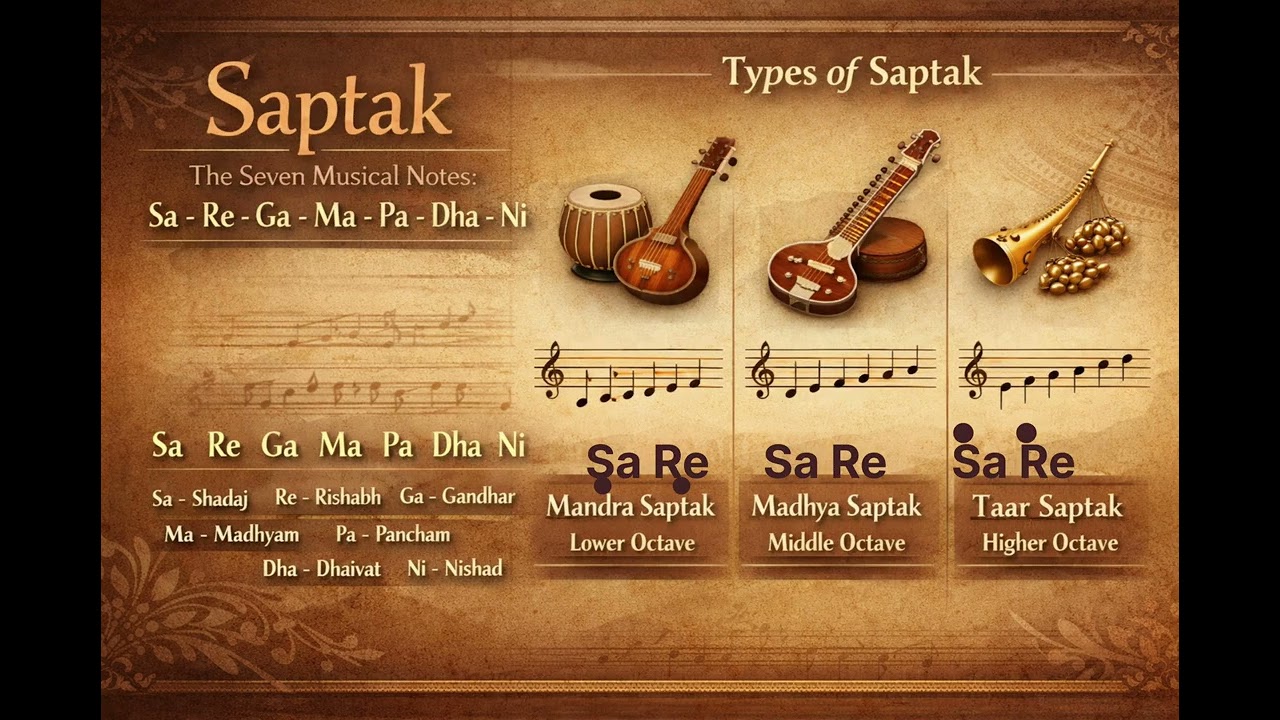 Class -9th Music Theory | Swar, Saptak, Alankar, Thaat & Jati Explained | Hindustani Music