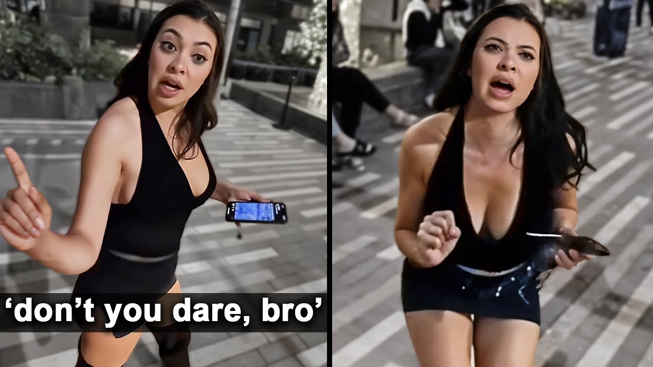 Woman MELTSDOWN After Being Asked A Simple Question...