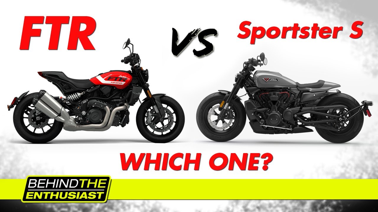 Indian FTR против Harley Sportster S: что лучше? (Сравнение) | Behind The Enthusiast