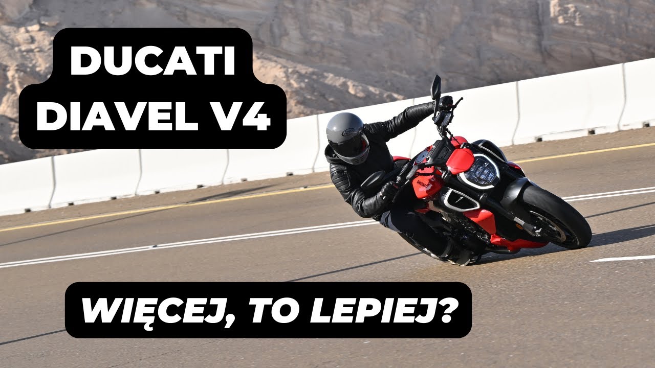 Szybsze, ale czy lepsze? - Ducati Diavel V4 2023