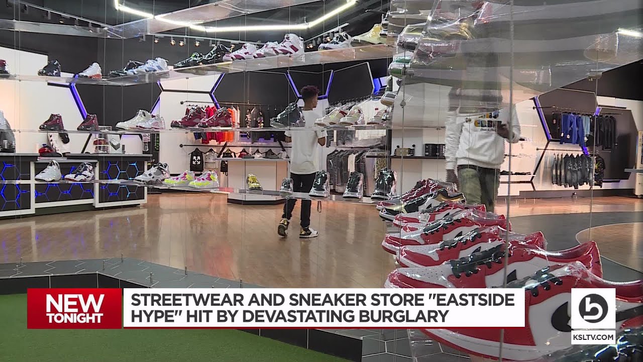 SLC streetwear and sneaker shop seeks help after devastating burglary