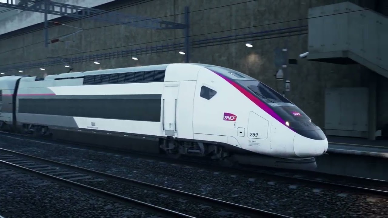 trainspotting tgv's on the hs1 - TSW3