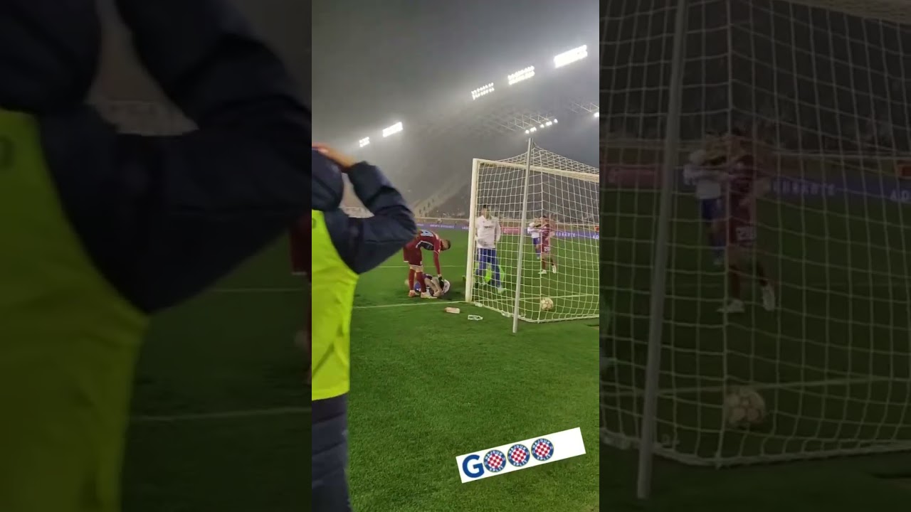 Marko Livaja scores FUNNY goal for Hajduk Split 🔥🔥