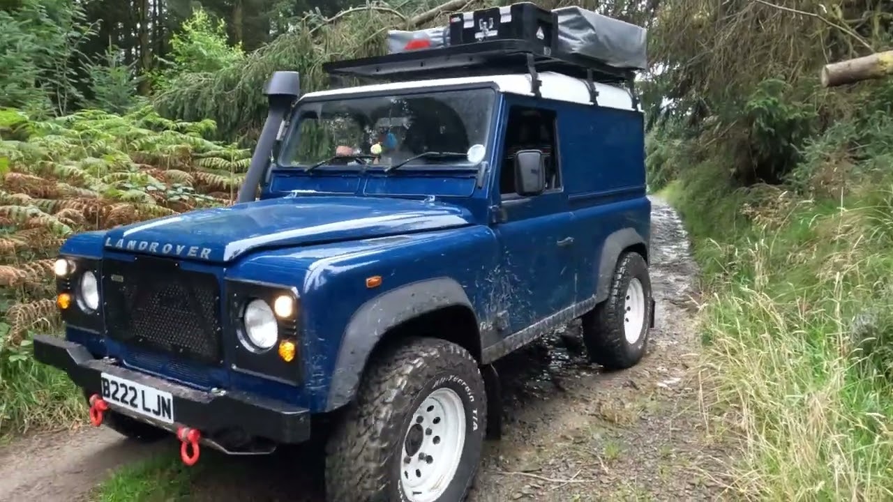 Green laning Sennybridge to Elan Valley 4x4 Wales