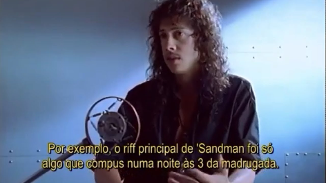 Imagens de bastidores da grava&ccedil;&atilde;o do Black Album do Metallica