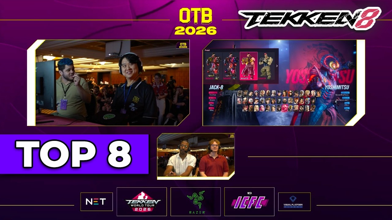 Tekken 8 Top 8 | Only The Best 2026 &ndash; TWT Challenger Tournament (Sin, Meo-IL, Kaneandtrench)