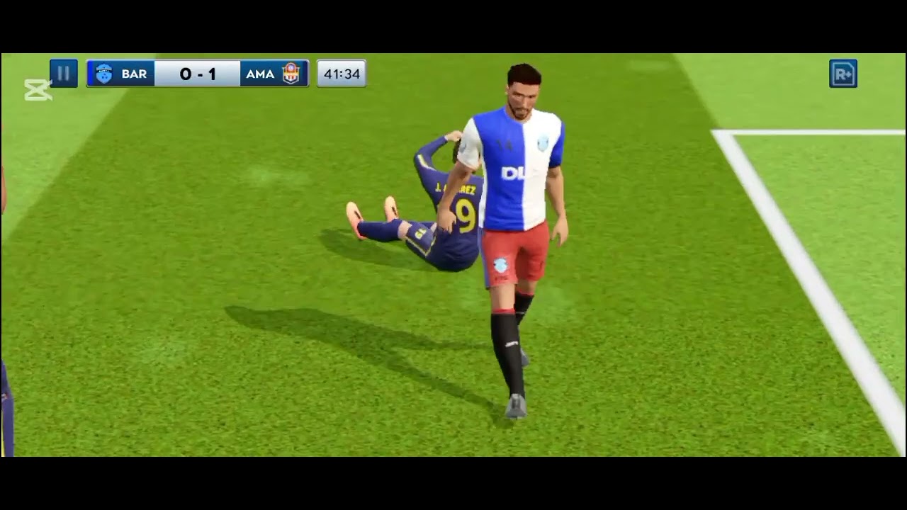 Jogando contra o atlético na liga lendária 