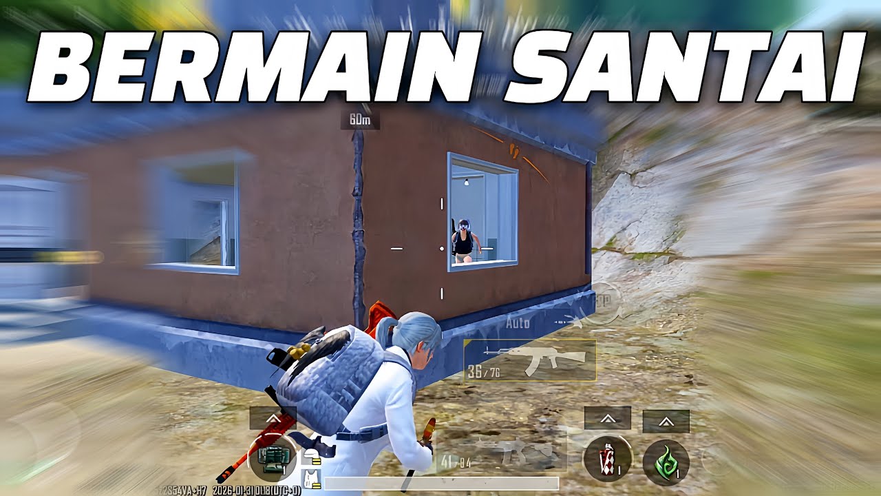 MENCOBA BERMAIN SANTAI | GAMEPLAY SOLO VS SQUAD | PUBG MOBILE