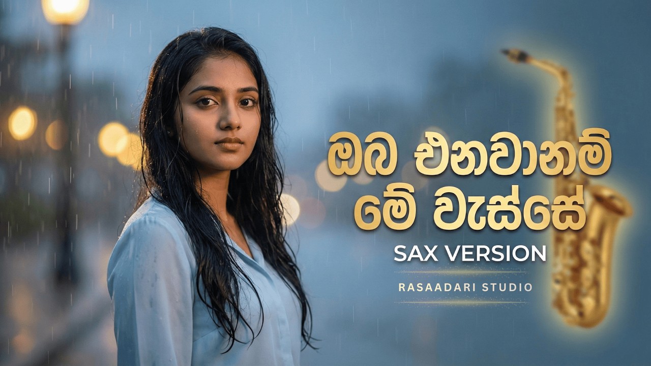 Oba Enawanam (ඔබ එනවානම්) | Sax Version 🎷 | Sinhala Song 2026 @RasaadariStudio