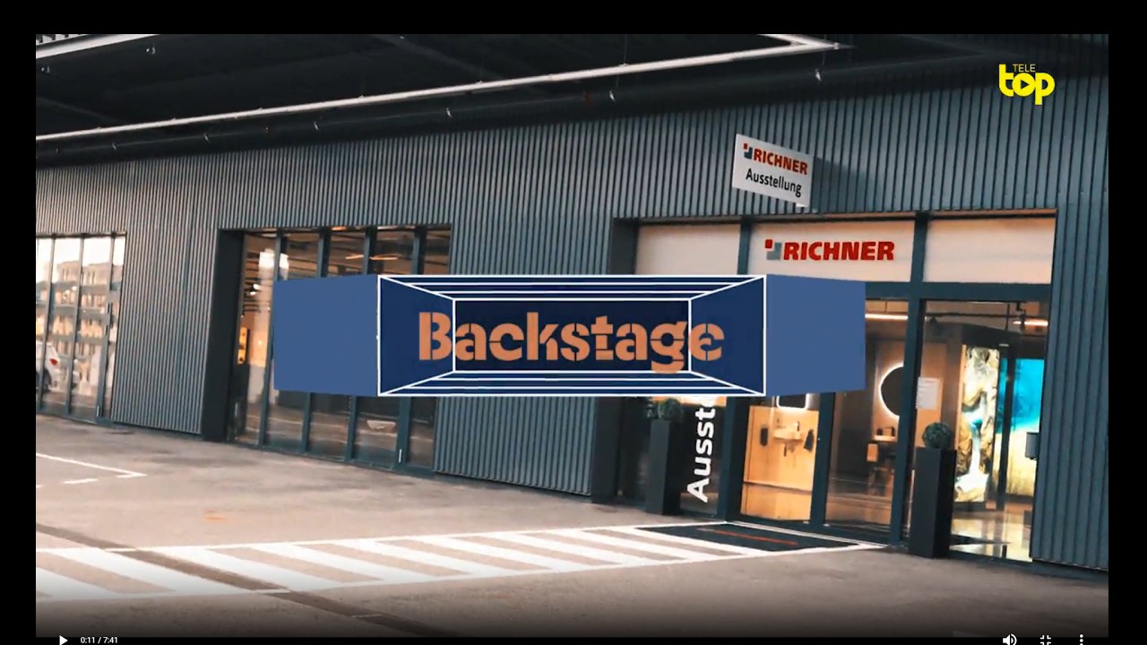 Richner - Die Reise zum Traumbad - Backstage auf TeleTop - Folge 01