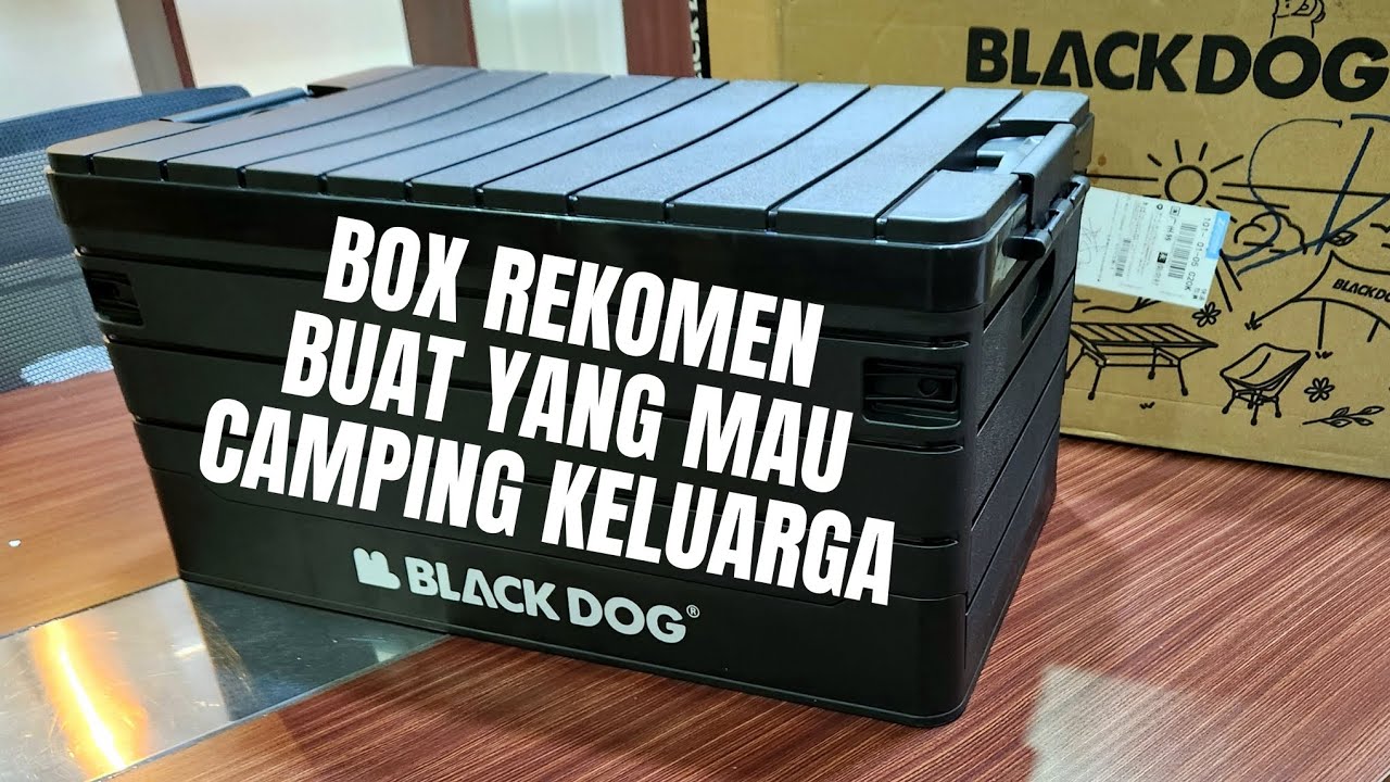 STORAGE BOX CAMPING BLACKDOG BD-SNX003 COCOK UNTUK CAMPING KELUARGA