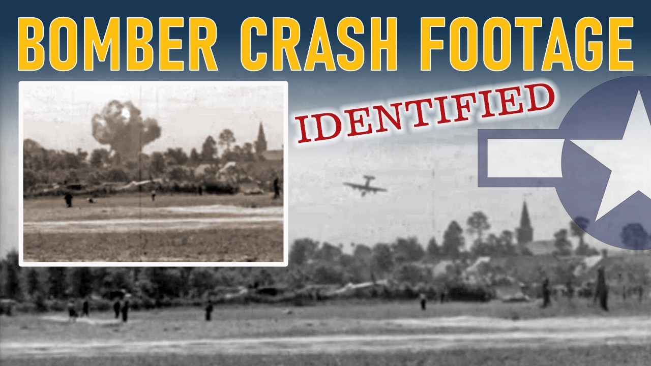 The Bomber That Fell To Earth- WW2 Footage