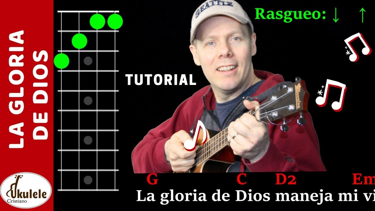 La Gloria de Dios - Ricardo Montaner - Ukulele - Tutorial