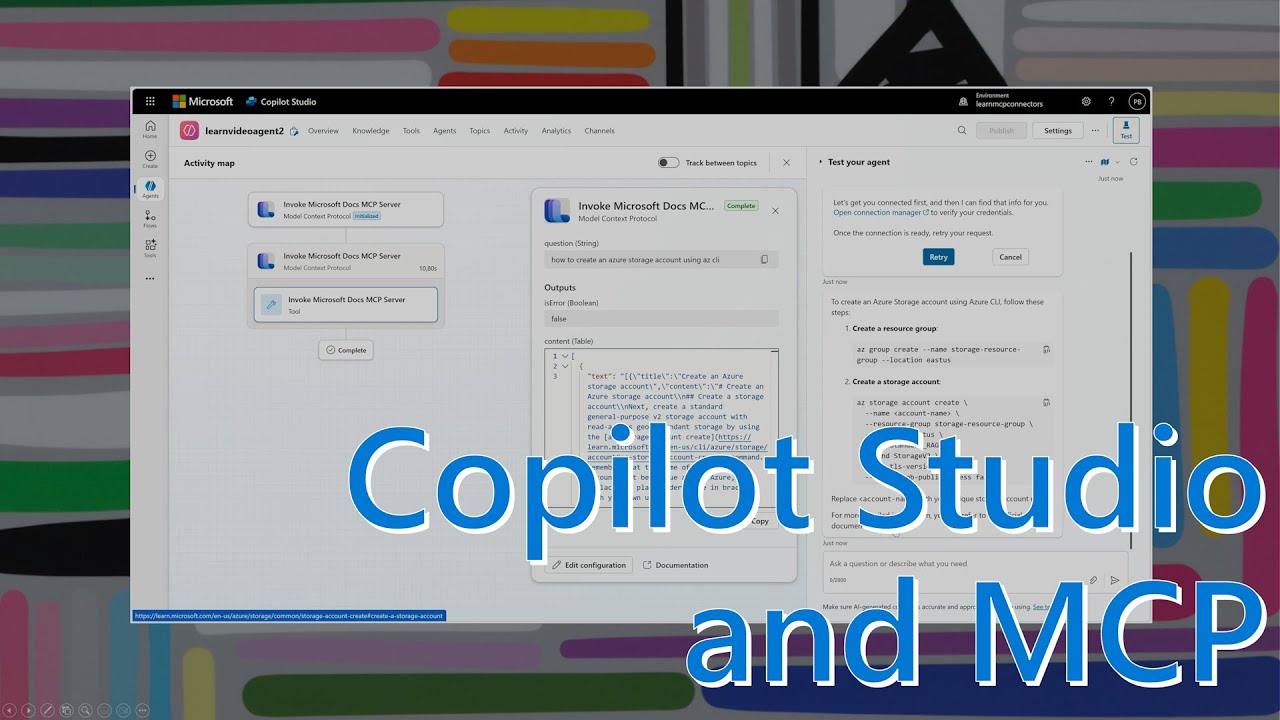 Copilot Studio and Learn Docs MCP Server