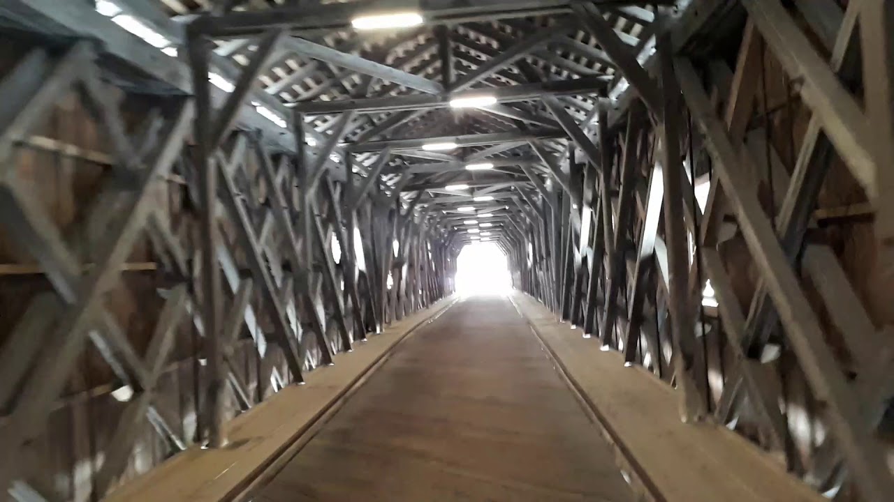 RivaOlanda2019: ponte coperto tra Lietchenstein e Svizzera