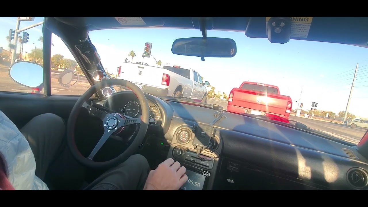 Lil loop in the miata