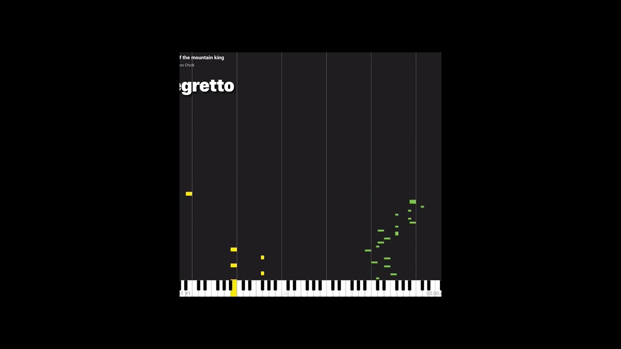 In The Hall of The Mountain King! #shorts #piano #music #grieg #musicalmasterpiece #romantic