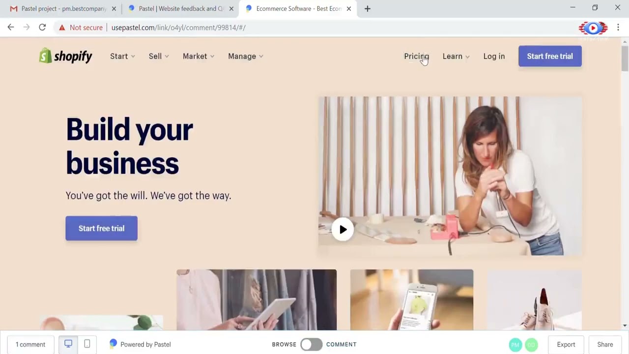 Pastel - Fastest Visual Feedback Tool | Pastel Demo + Review