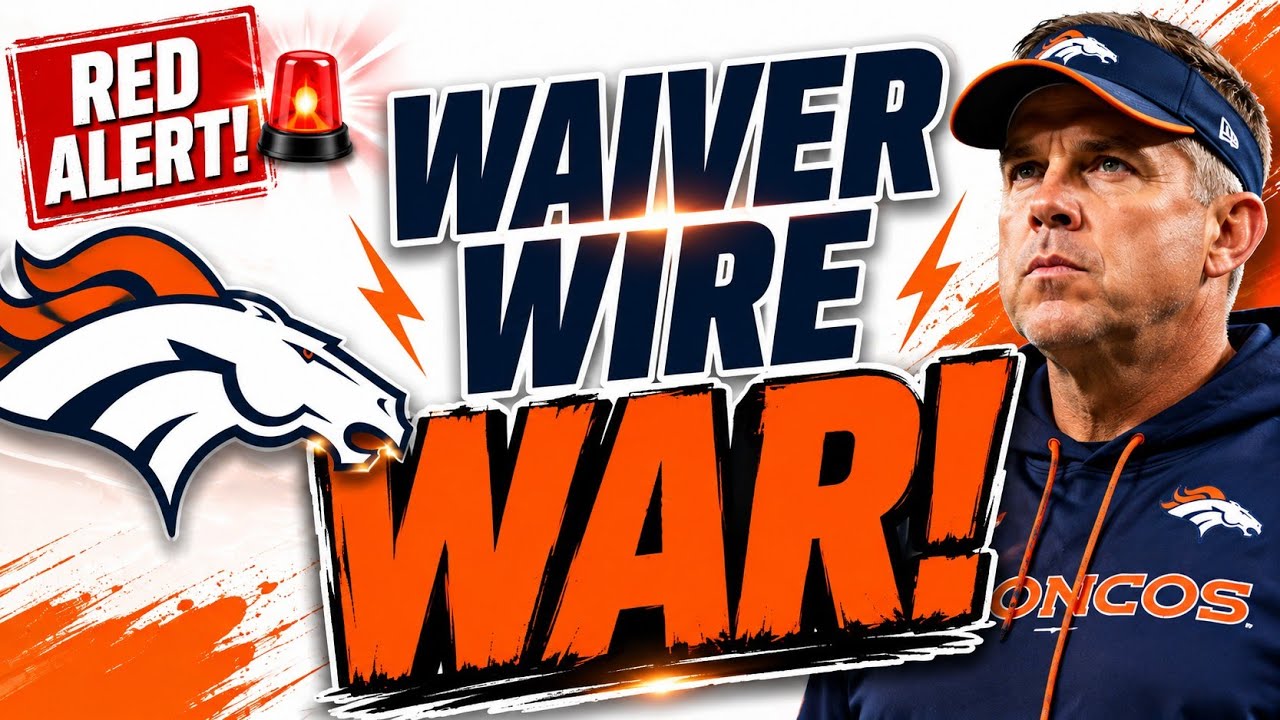 Broncos Waiver Wire War: The Move That Decides Denver's Season