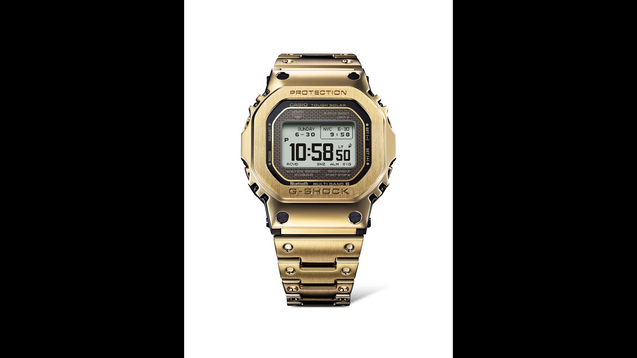 #376 Новые часы G-Shock GMW-BZ5000 в цельнометаллическом квадратном корпусе с дисплеем MIP