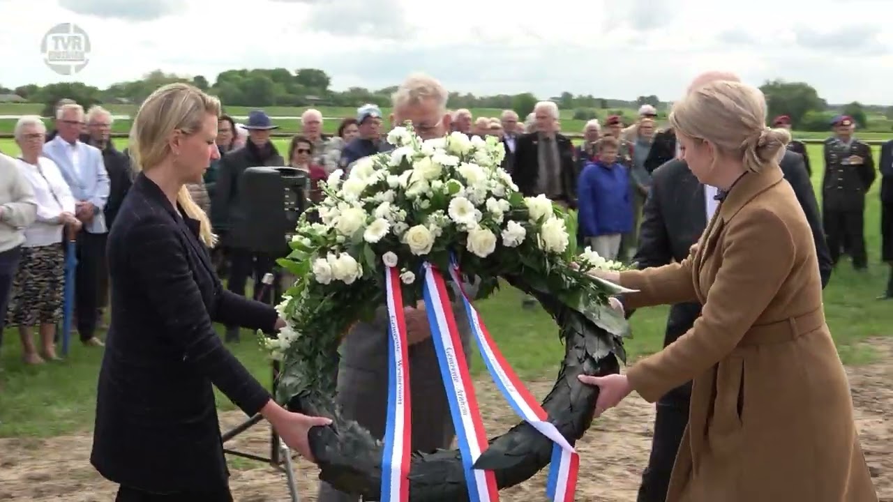 Herdenking bij Fort Westervoort 4 mei 2025.