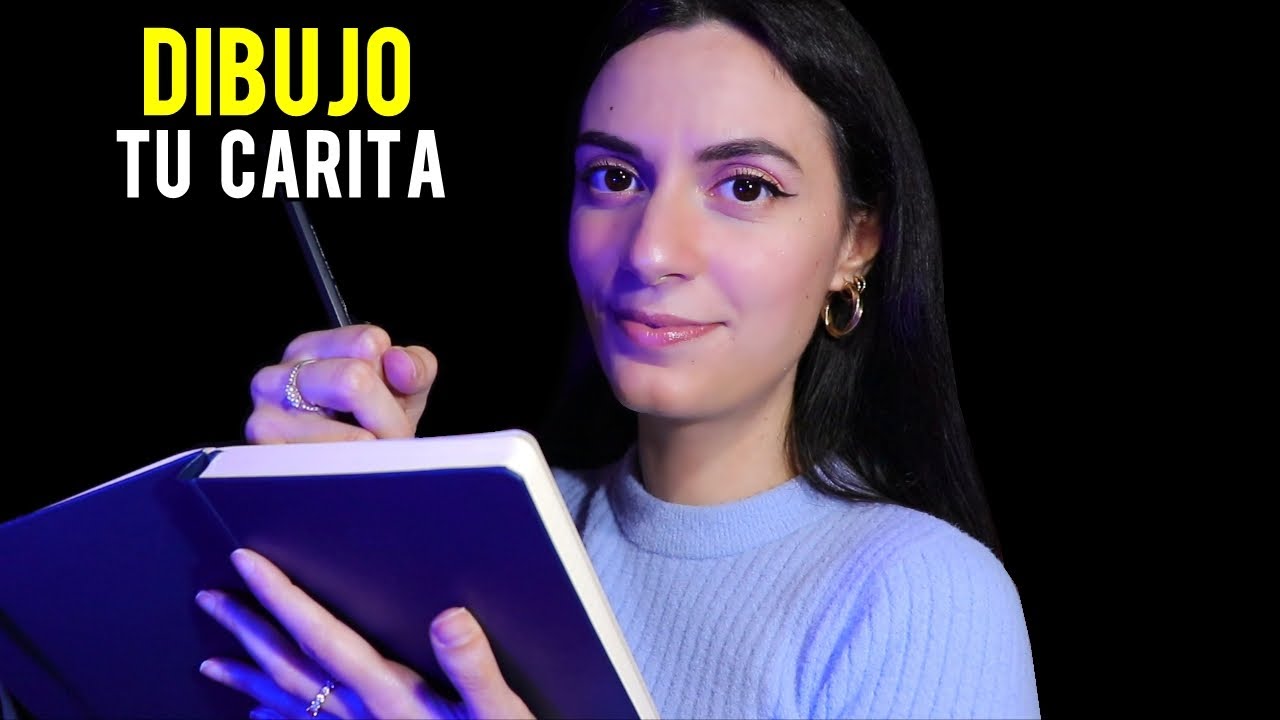 ASMR español TE DIBUJO Roleplay ✏💙