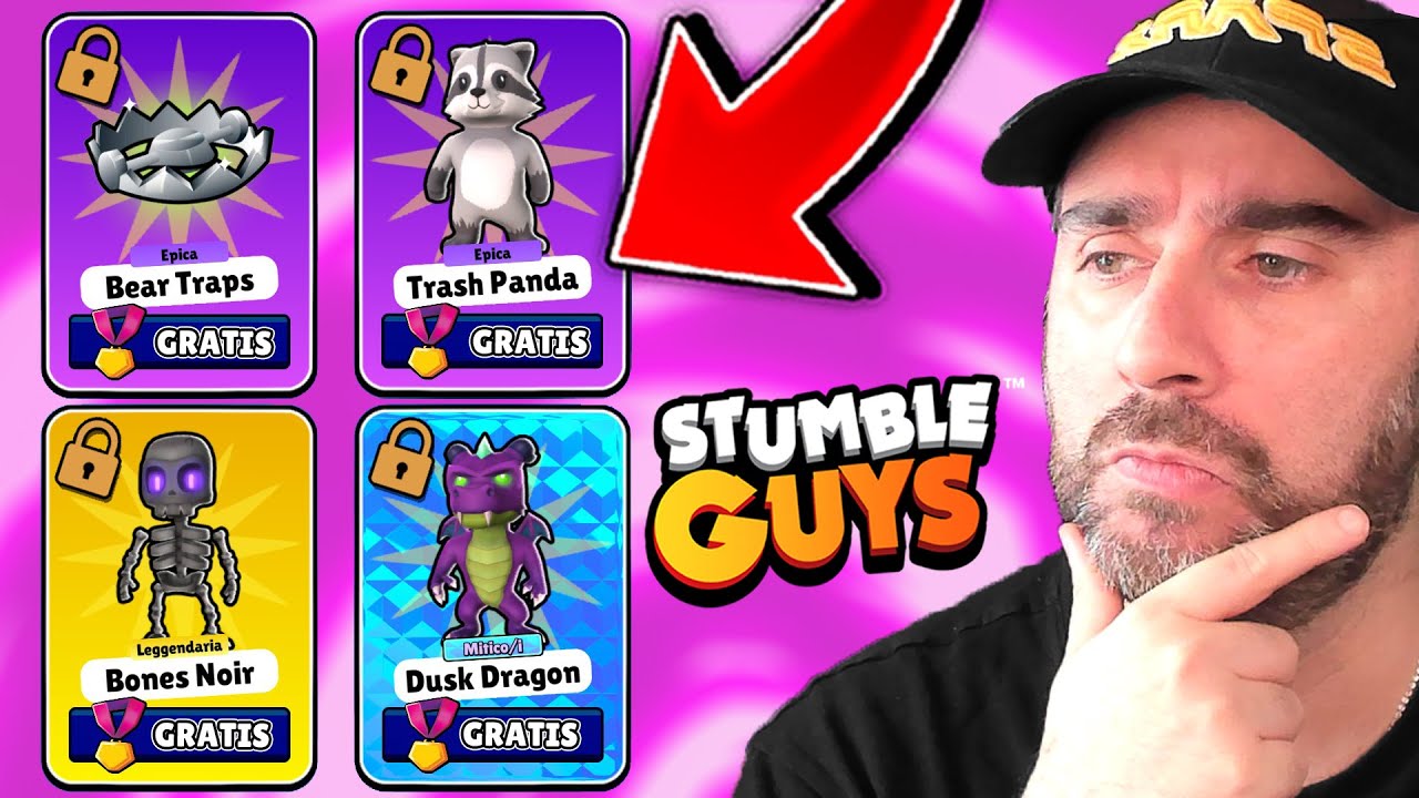 TORNEO a OBIETTIVI per OTTENERE SKIN GRATIS! Stumble Guys ITA