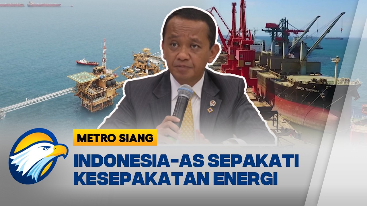 Indonesia dan AS Sepakati Kesepakatan Strategis di Bidang Perdagangan dan Energi - [Metro Siang]